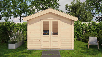 Lugarde Select Log Cabin Lancashire 300x300cm - Untreated