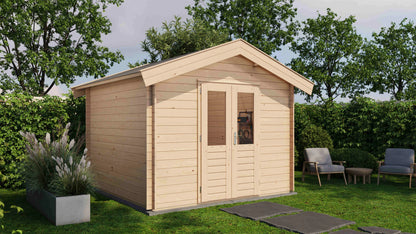 Lugarde Select Log Cabin Lancashire 300x300cm - Untreated