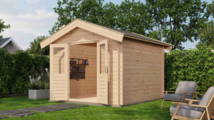 Lugarde Select Log Cabin Lancashire 300x300cm - Untreated
