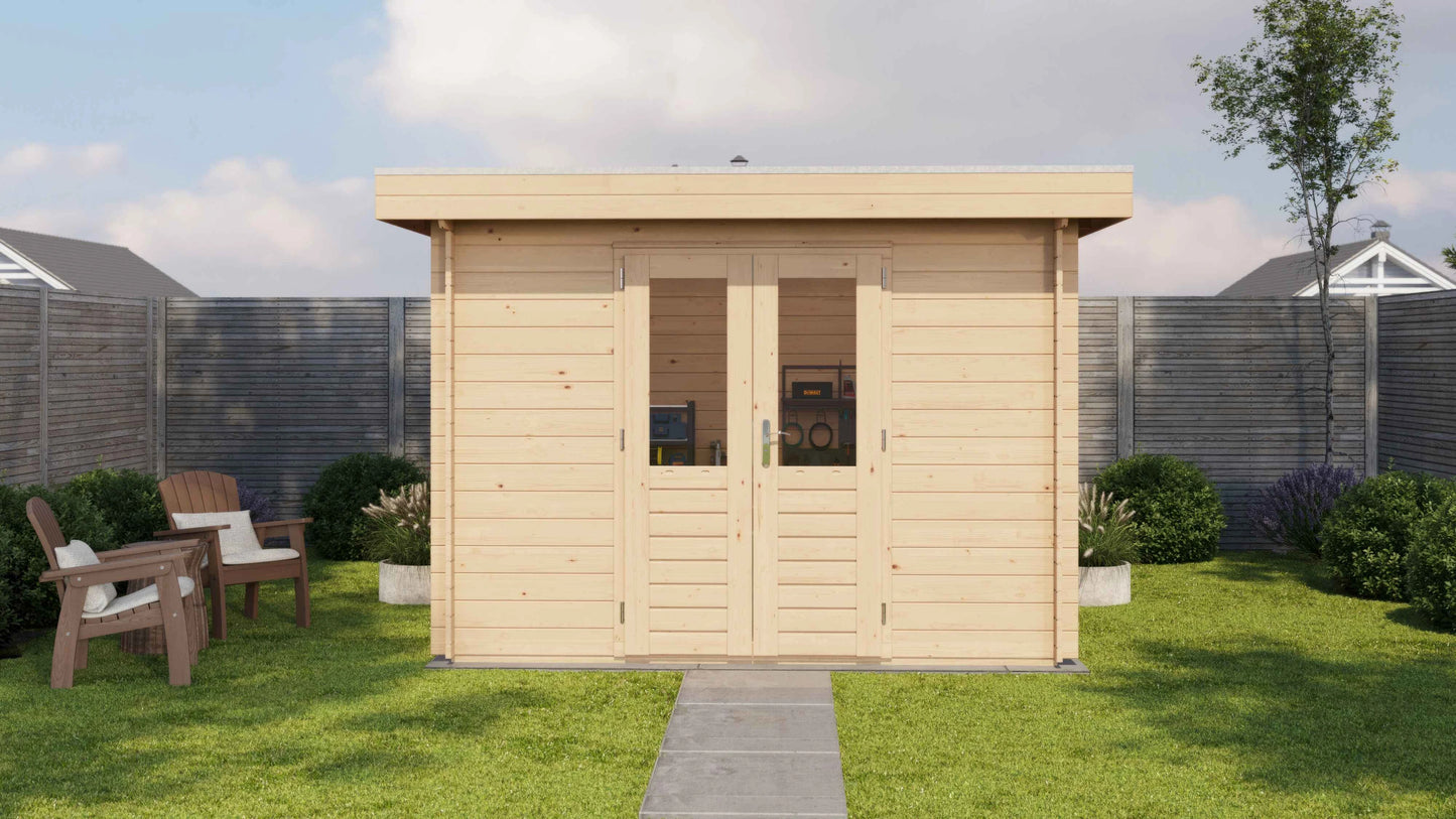 Lugarde Select Log Cabin Cheshire 300x400cm - Untreated