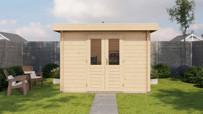 Lugarde Select Log Cabin Cheshire 300x400cm - Untreated