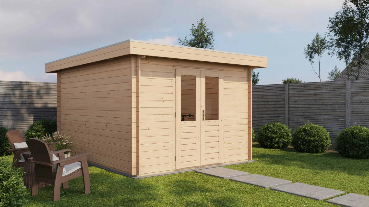 Lugarde Select Log Cabin Cheshire 300x400cm - Untreated