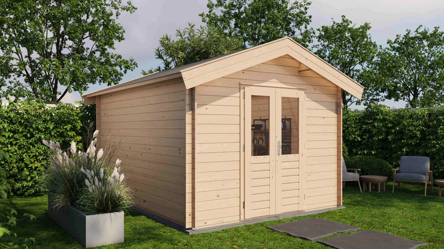 Lugarde Select Log Cabin Suffolk 300x400cm - Untreated