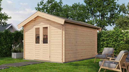 Lugarde Select Log Cabin Suffolk 300x400cm - Untreated