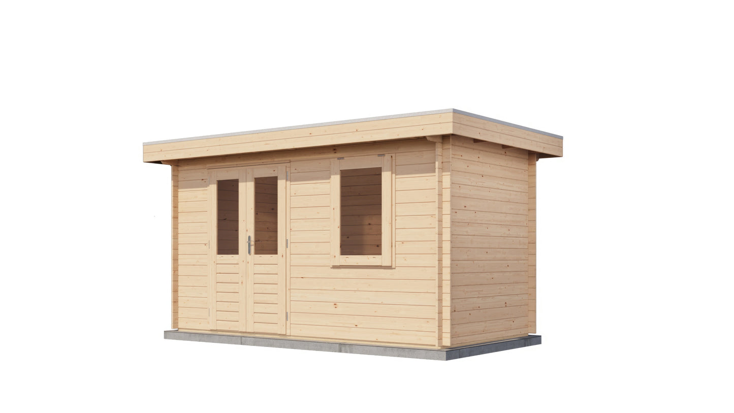 Lugarde Select Log Cabin Stonehenge 400x200cm - Untreated