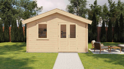 Lugarde Select Log Cabin Northumberland 400x200cm - Untreated