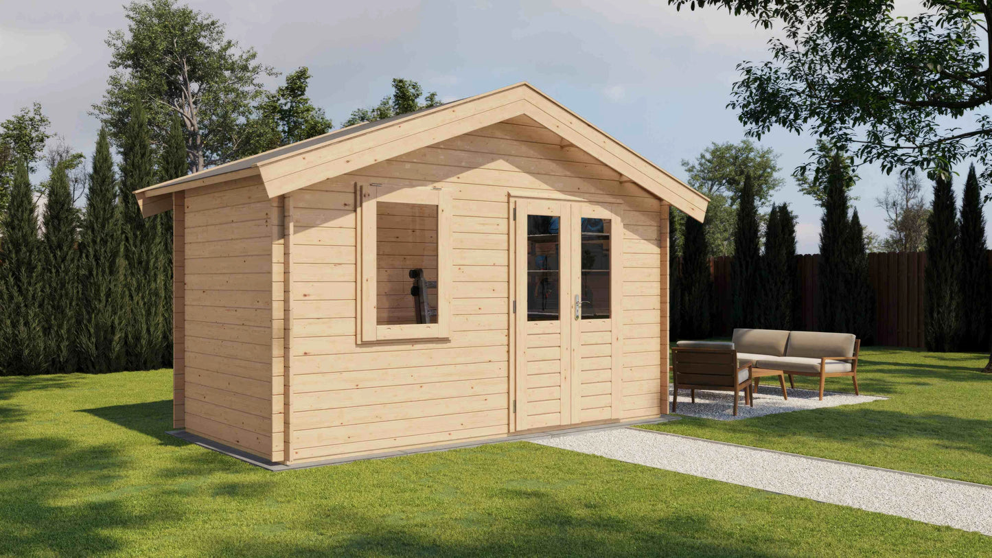 Lugarde Select Log Cabin Northumberland 400x200cm - Untreated