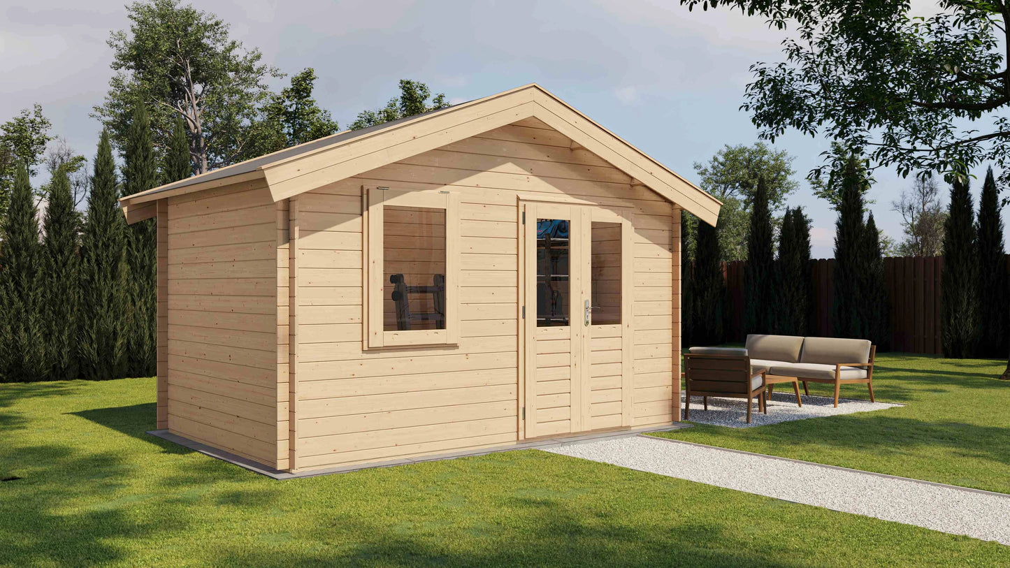 Lugarde Select Log Cabin Epping 400x250cm - Untreated