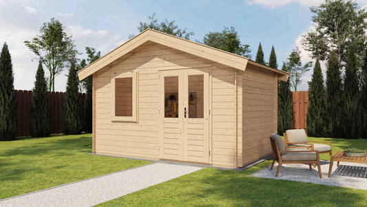 Lugarde Select Log Cabin Epping 400x250cm - Untreated