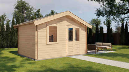 Lugarde Select Log Cabin Avon 400x300cm - Untreated