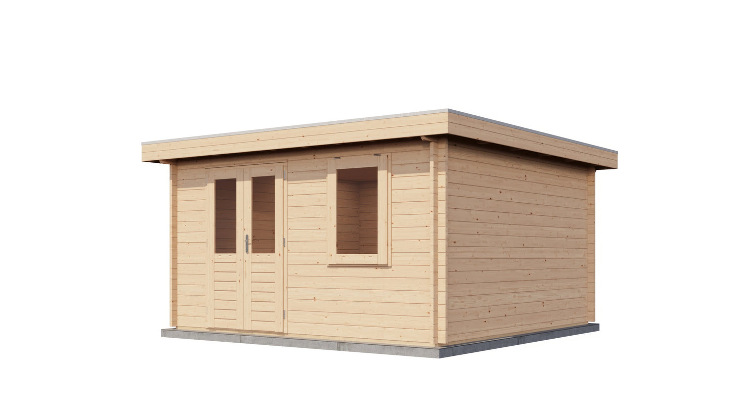 Lugarde Select Log Cabin Kent 400x400cm - Untreated