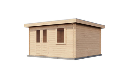Lugarde Select Log Cabin Kent 400x400cm - Untreated