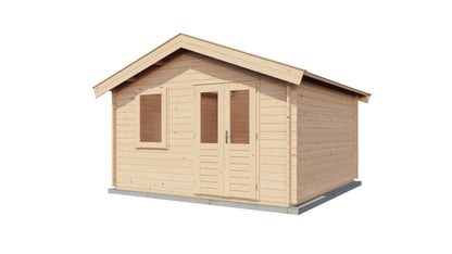 Lugarde Select Log Cabin Clyde 400x400cm - Untreated