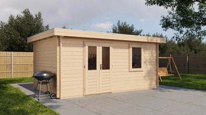 Lugarde Select Log Cabin Exmoor 500x300cm - Untreated