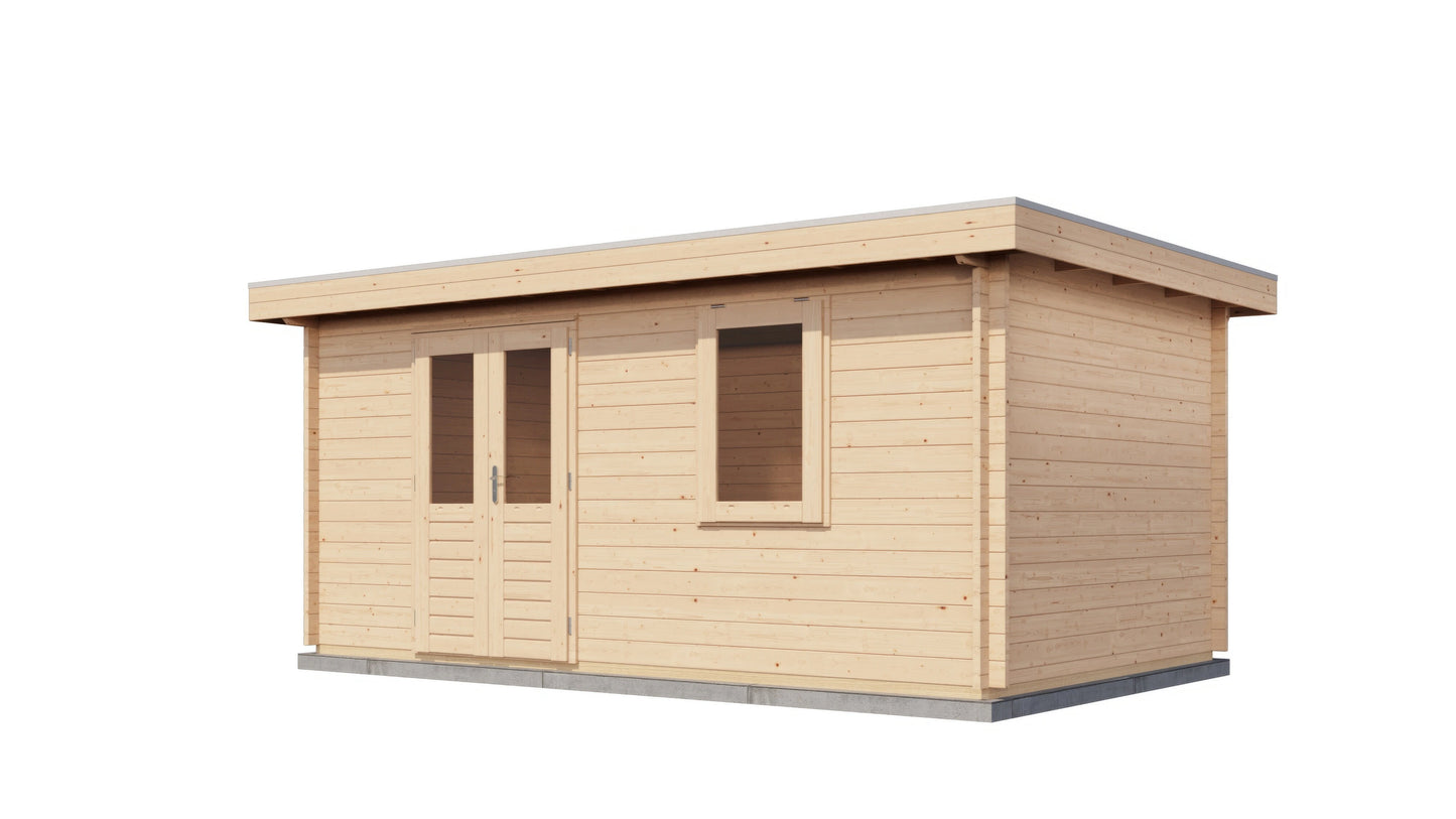 Lugarde Select Log Cabin Exmoor 500x300cm - Untreated