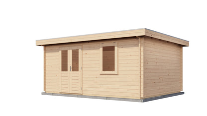 Lugarde Select Log Cabin Dartmoor 500x400cm - Untreated