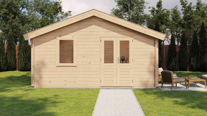 Lugarde Select Log Cabin Tamar 500x400cm - Untreated