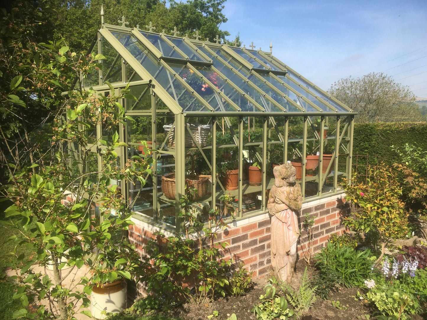 Elite Thyme Dwarf Wall Greenhouse - 8ft wide