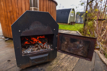 1.8m Fibreglass Hot Tub with external heater