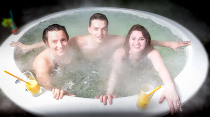 1.8m Fibreglass Hot Tub with external heater