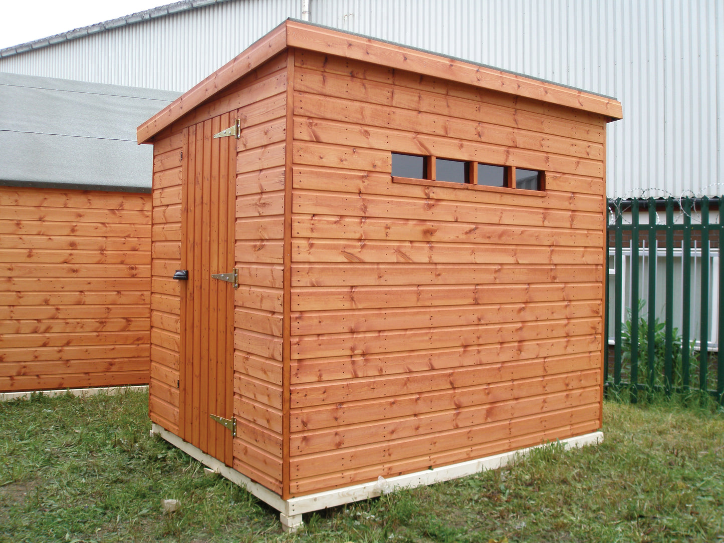 Security Pent Shed