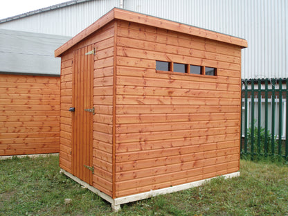 Security Pent Shed