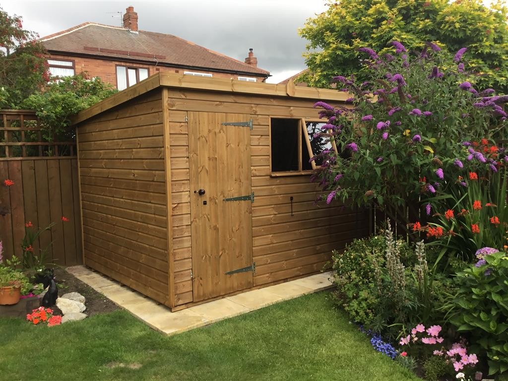 Heavy Duty Pent Shed