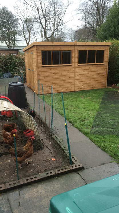 Heavy Duty Pent Shed