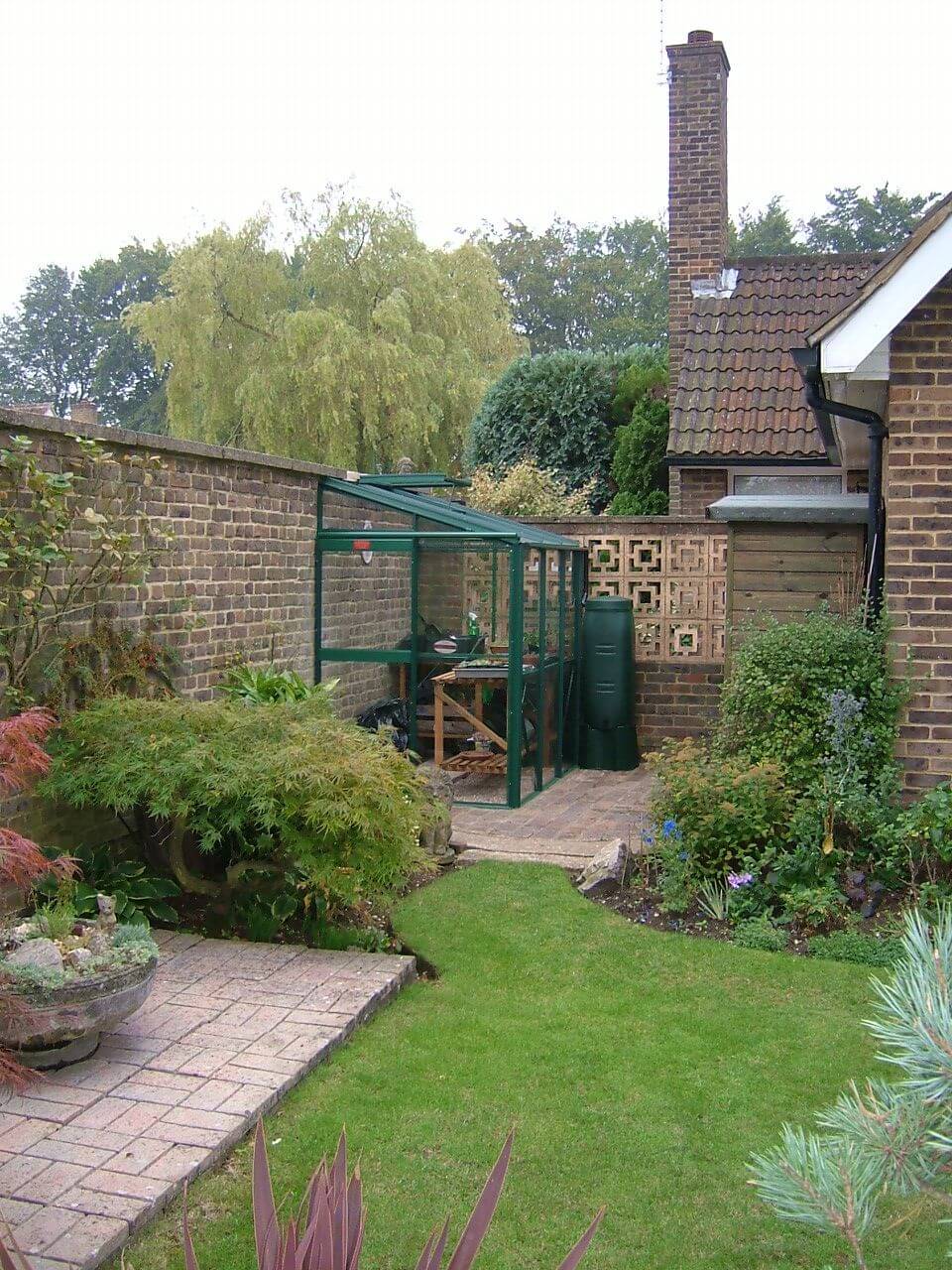 PACKAGE Elite Windsor Lean-To Greenhouse - 4ft wide
