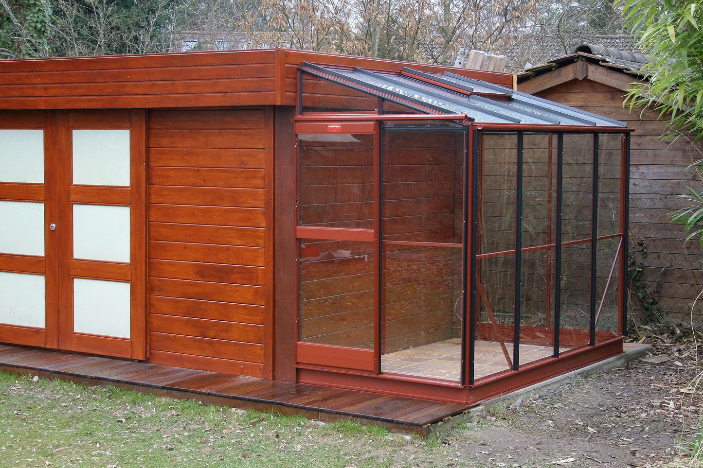 PACKAGE Elite Windsor Lean-To Greenhouse - 4ft wide